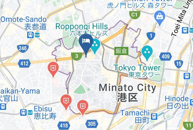 Court Annex Azabu Nagasaka Map