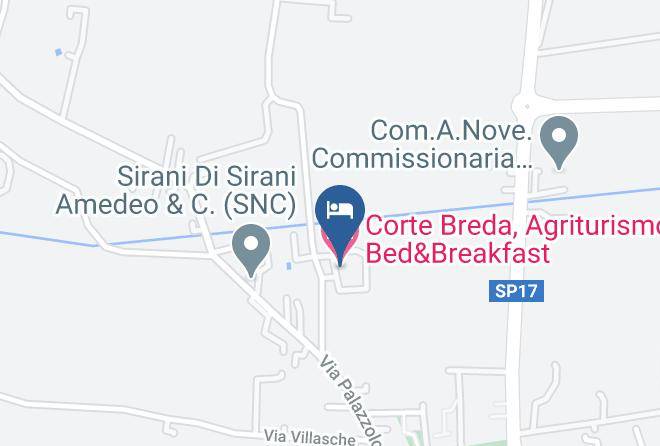 Brescia - Corte Breda Agriturismo Bed&breakfast Maps