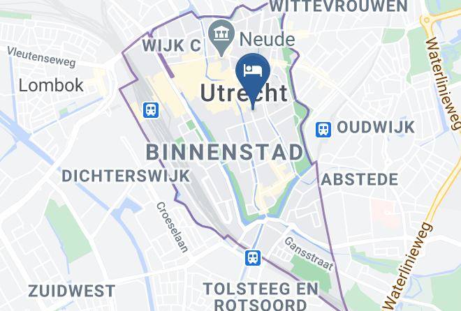 Utrecht Binnenstad - Court Hotel City Centre Utrecht Maps