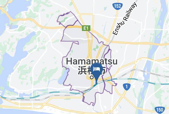 Hamamatsu City Naka Ward - Court Hotel Hamamatsu Maps