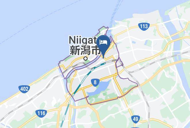 Niigata City Chuo Ward - Court Hotel Niigata Maps