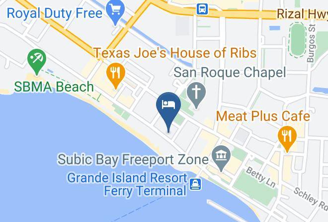Zambales - Court Meridian Hotel And Suites Subic Bay Maps