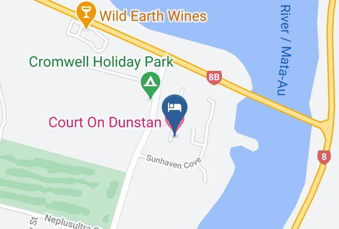 Central Otago - Court On Dunstan Maps
