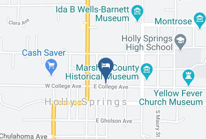 Marshall - Court Square Inn Bed And Breakfast Maps
