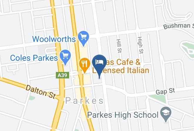 Parkes - Court Street Motel Maps
