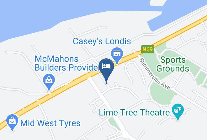 Limerick - Courtbrack Accommodation Maps