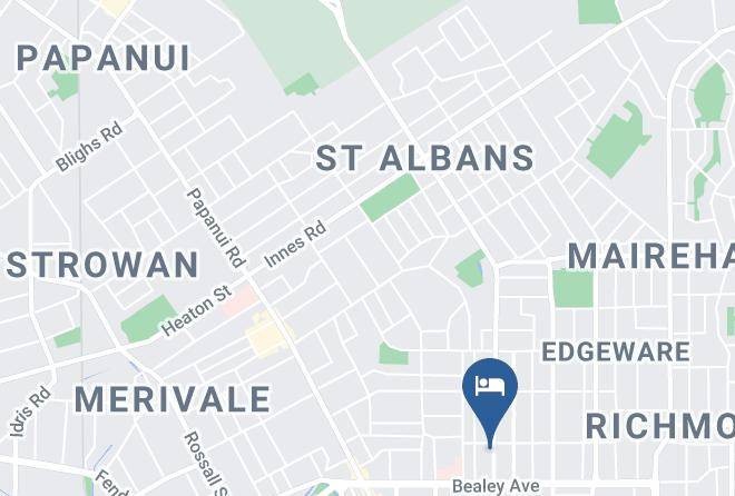 Christchurch - Courtesy Court Motel Maps