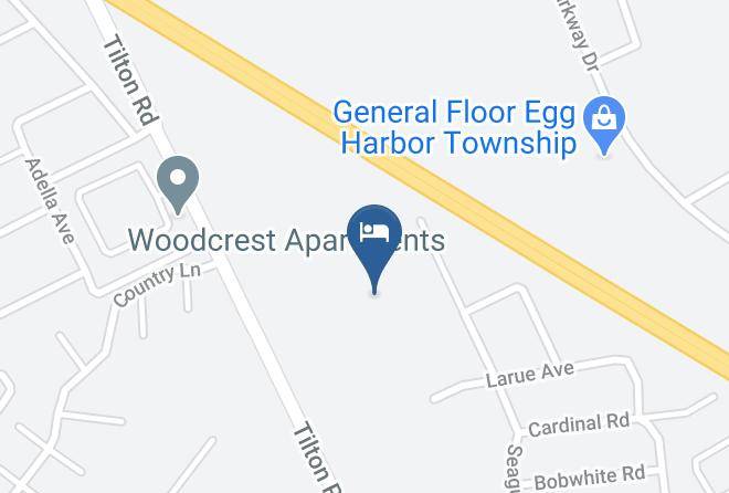 Atlantic - Courtesy Inn Atlantic City Airport Egg Harbor Township Maps