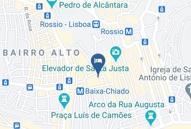 Lisbon - Courtesy Morning Chiado Spacious & Peaceful Baby Friendly Maps