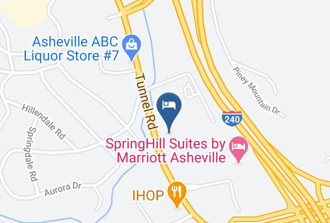 Buncombe - Fairfield Inn & Suites By Marriott Asheville Tunnel Road Maps