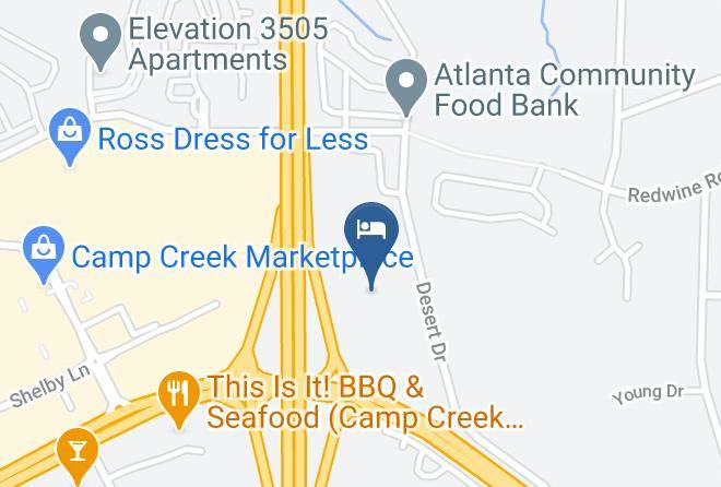 Fulton - Four Points By Sheraton Atlanta Airport West Maps