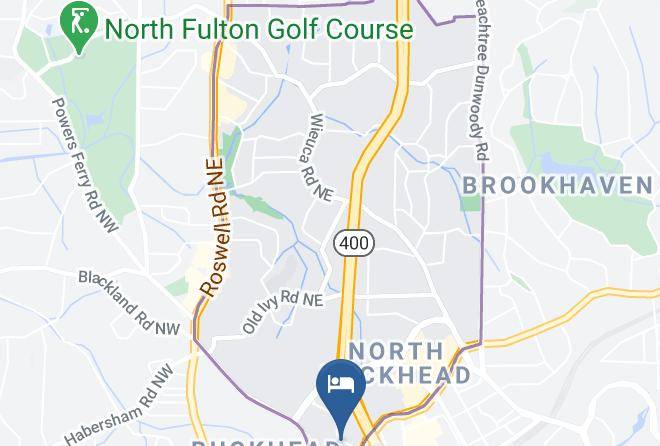 Fulton - Courtyard By Marriott Atlanta Buckhead Maps