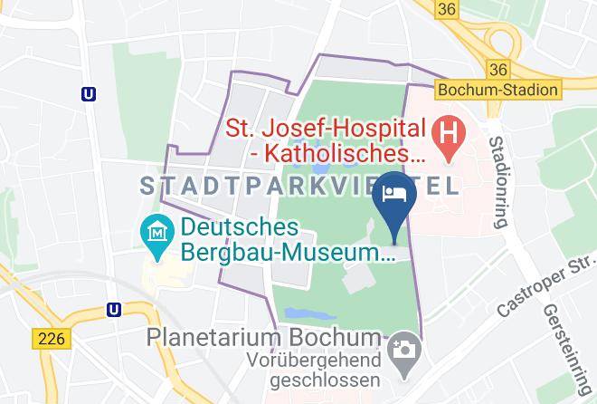 Bochum - Courtyard Bochum Stadtpark Maps
