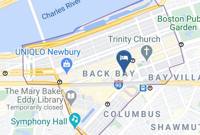 Suffolk - Courtyard By Marriott Boston Copley Square Maps