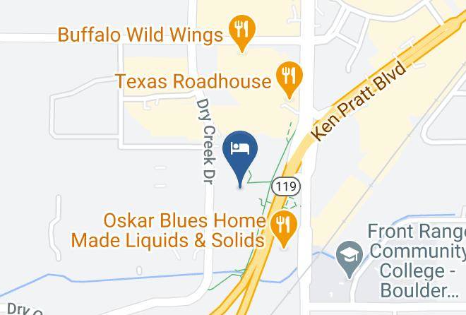 Boulder - Courtyard By Marriott Boulder Longmont Maps