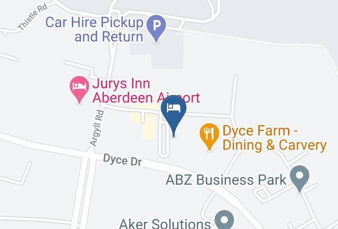 Aberdeen City - Courtyard By Marriott Aberdeen Airport Maps
