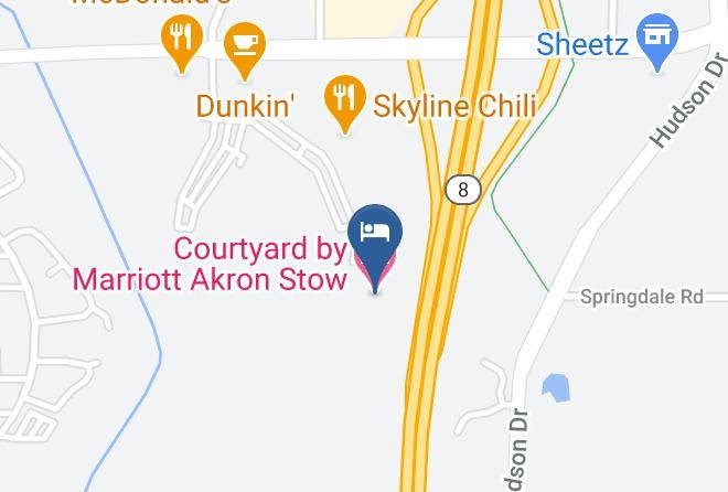 Summit - Courtyard By Marriott Akron Stow Maps