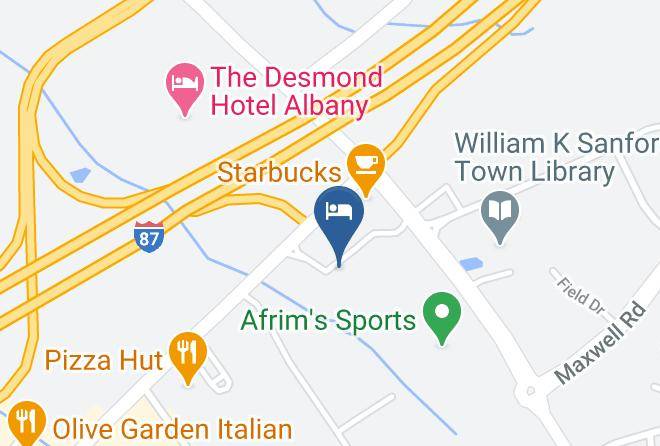 Albany - Courtyard By Marriott Albany Airport Maps