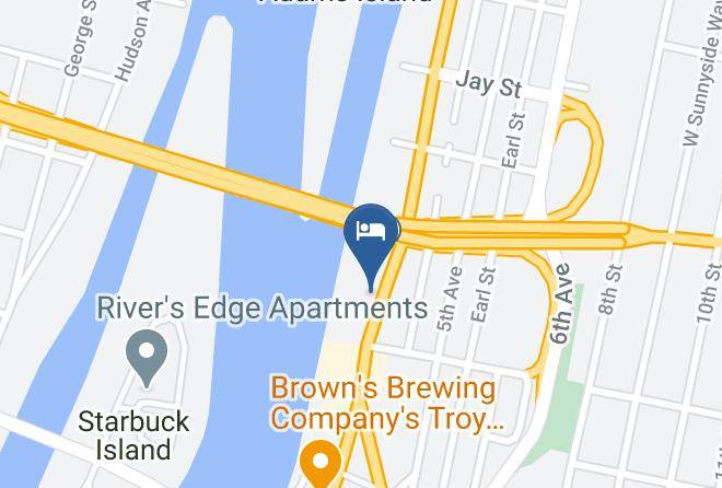 Rensselaer - Courtyard By Marriott Albany Troy Waterfront Maps