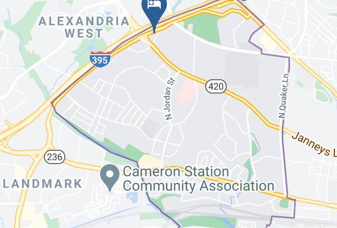 Alexandria City - Courtyard By Marriott Alexandria Pentagon South Maps