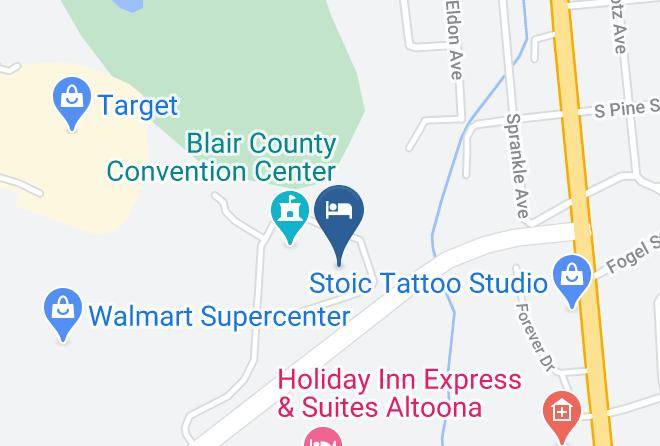 Blair - Courtyard By Marriott Altoona Maps