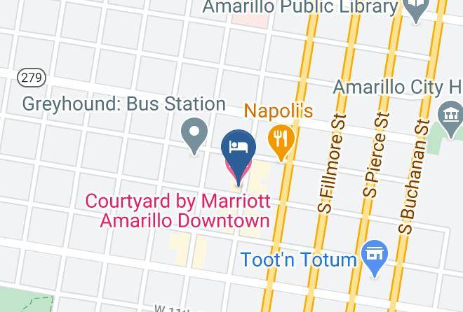 Potter - Courtyard By Marriott Amarillo Downtown Maps