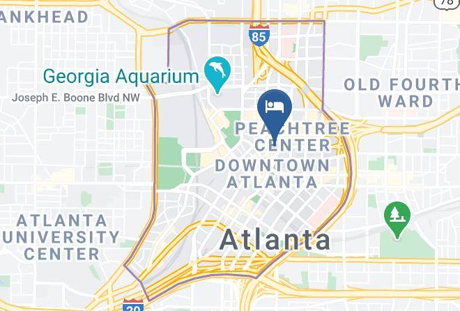 Fulton - Courtyard By Marriott Atlanta Downtown Maps