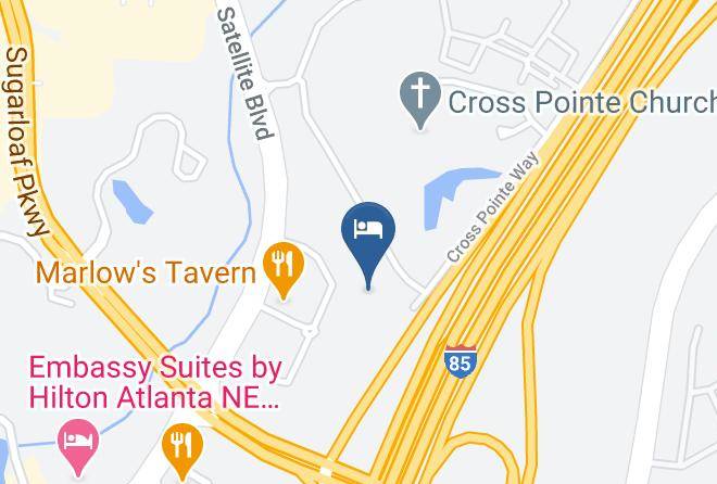 Gwinnett - Courtyard By Marriott Atlanta Ne Duluth Sugarloaf Maps