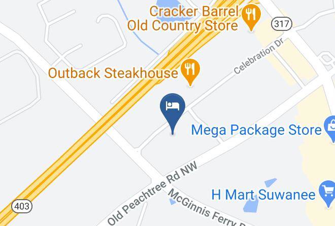 Gwinnett - Courtyard By Marriott Atlanta Suwanee Maps