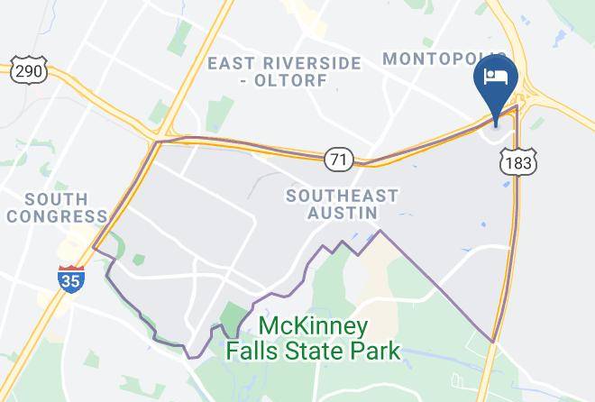 Travis - Courtyard By Marriott Austin Airport Maps