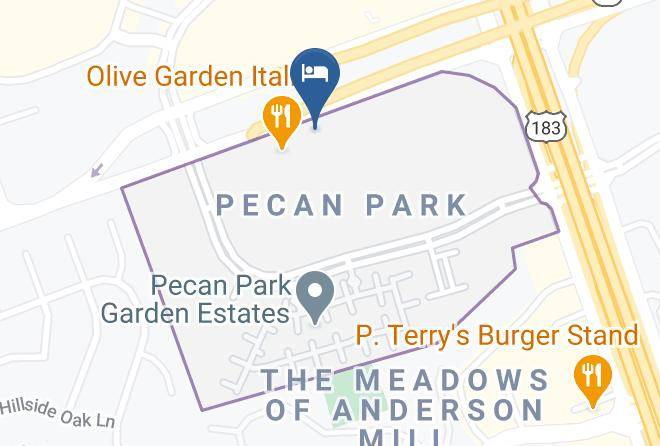 Courtyard By Marriott Austin Northwest Lakeline Map