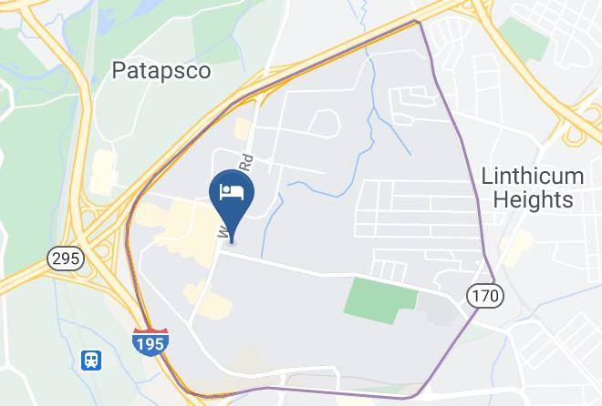 Anne Arundel - Courtyard By Marriott Baltimore Bwi Airport Maps