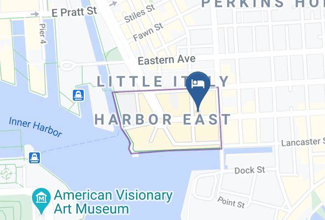 Baltimore City - Courtyard By Marriott Baltimore Downtown Inner Harbor Maps
