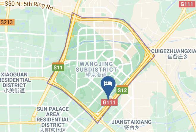 Chaoyang District - Courtyard By Marriott Beijing Northeast Maps