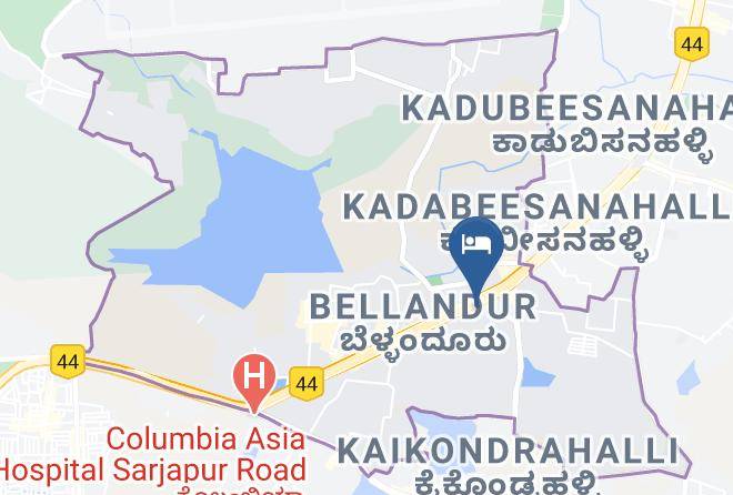 Courtyard By Marriott Bengaluru Outer Ring Road Map