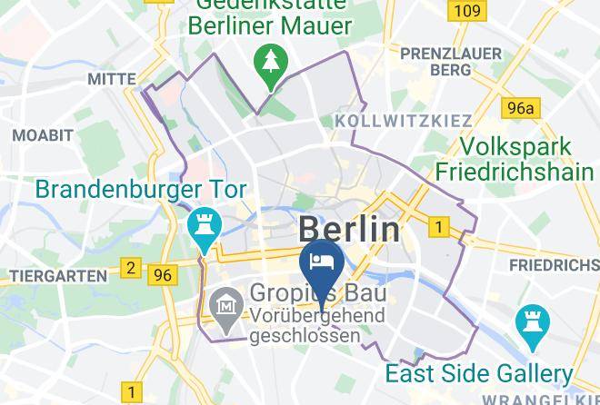 Stadt Berlin - Courtyard Berlin City Center Maps