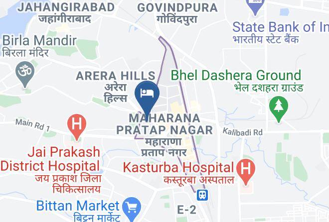 Bhopal - Courtyard By Marriott Bhopal Maps