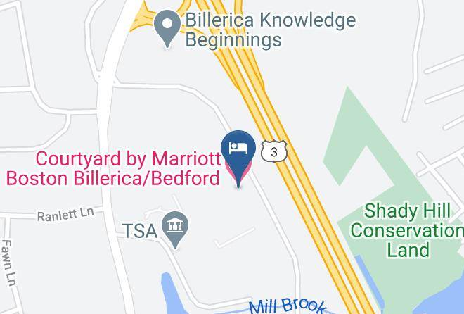 Middlesex - Courtyard By Marriott Boston Billerica Bedford Maps