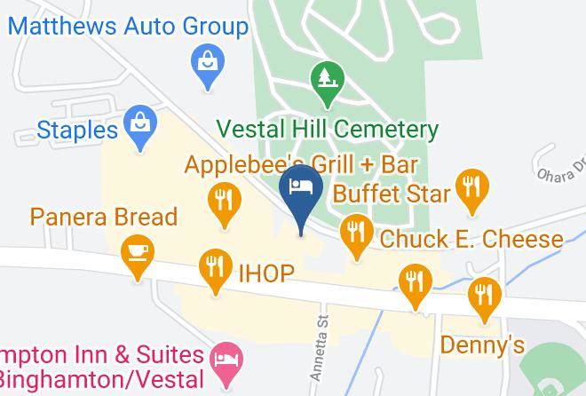 Broome - Courtyard By Marriott Binghamton Maps