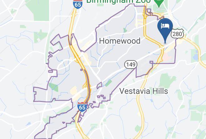 Jefferson - Courtyard By Marriott Birmingham Homewood Maps