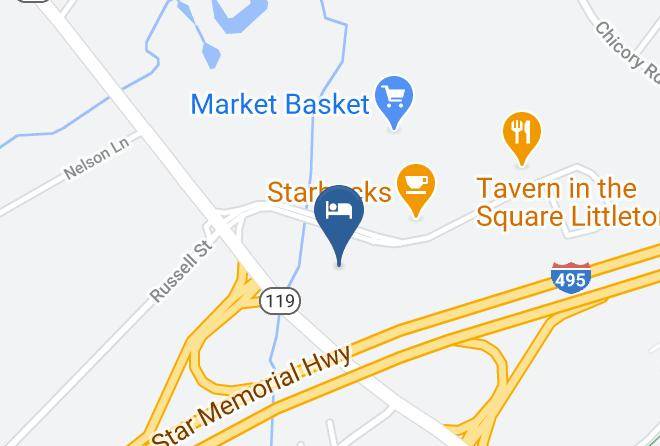 Middlesex - Courtyard By Marriott Boston Littleton Maps