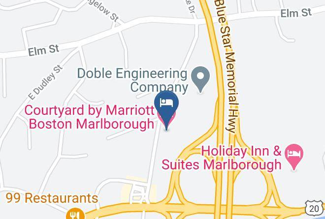Middlesex - Courtyard By Marriott Boston Marlborough Maps