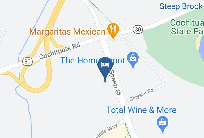 Middlesex - Courtyard By Marriott Boston Natick Maps