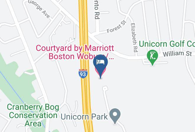 Middlesex - Courtyard By Marriott Boston Woburn Boston North Maps