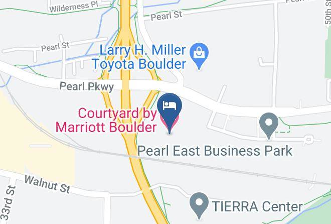Boulder - Courtyard By Marriott Boulder Maps