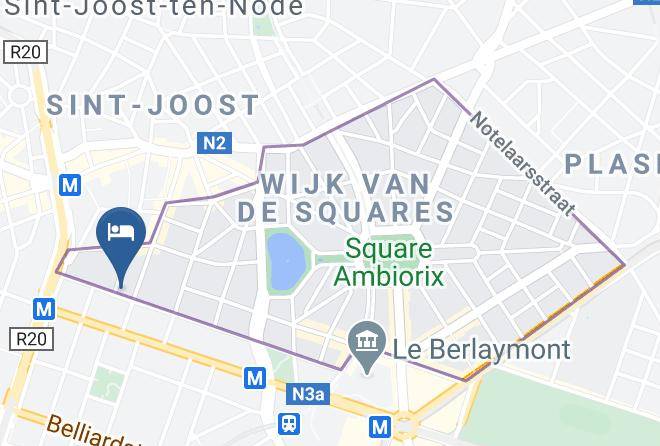 Brussels - Courtyard By Marriott Maps