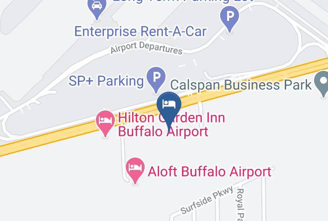 Courtyard By Marriott Buffalo Airport Map