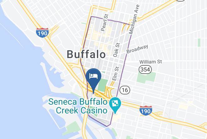 Erie - Courtyard By Marriott Buffalo Downtown Canalside Maps
