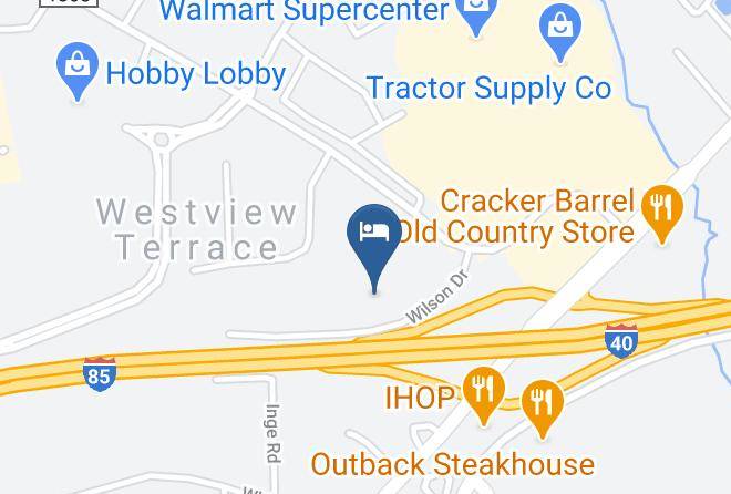 Courtyard By Marriott Burlington Map