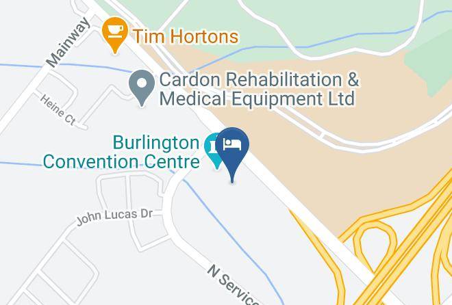 Halton - Courtyard By Marriott Burlington Maps